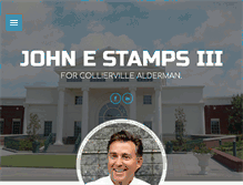 Tablet Screenshot of johnstamps.com